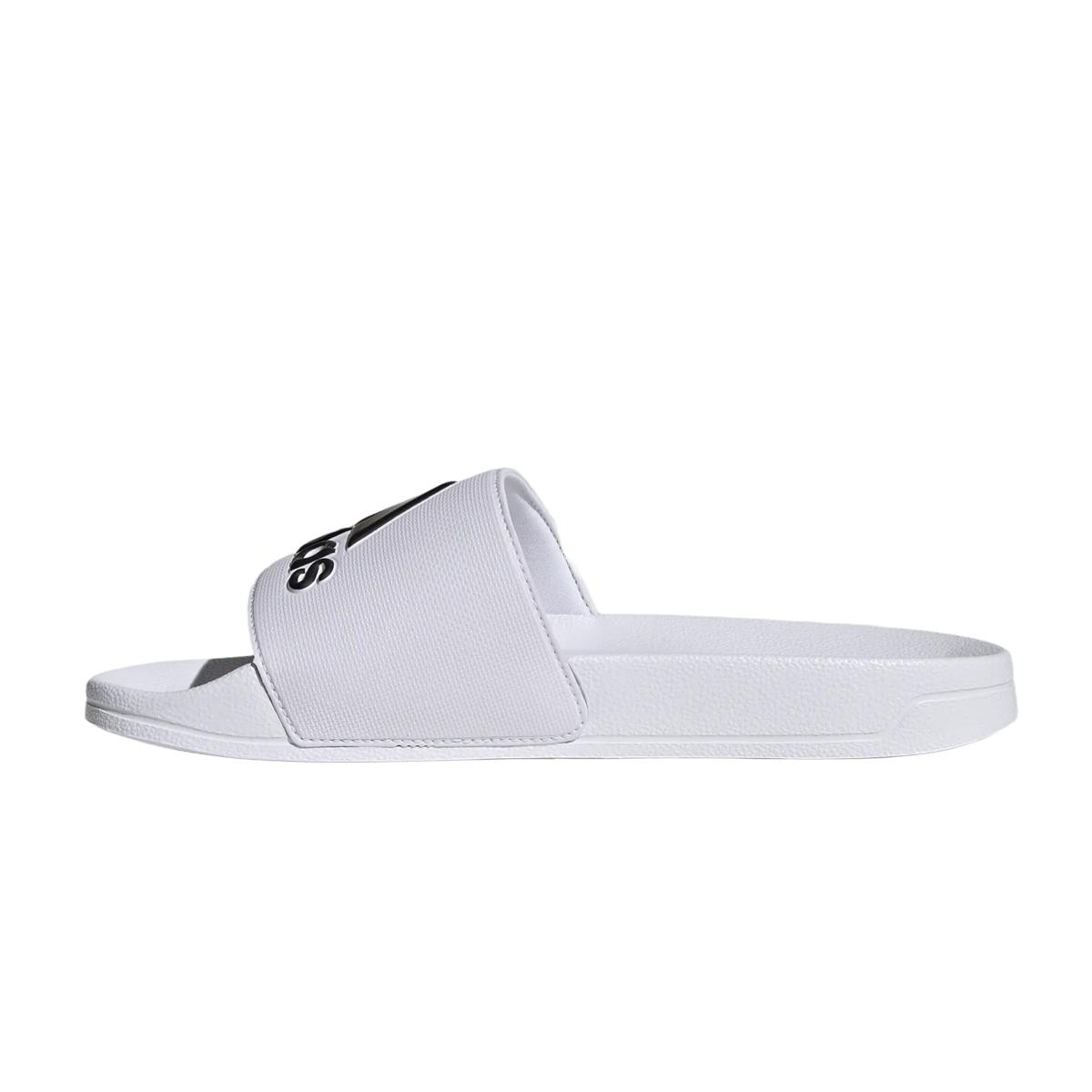 CIABATTE UOMO ADILETTE SHOWER- White/Black