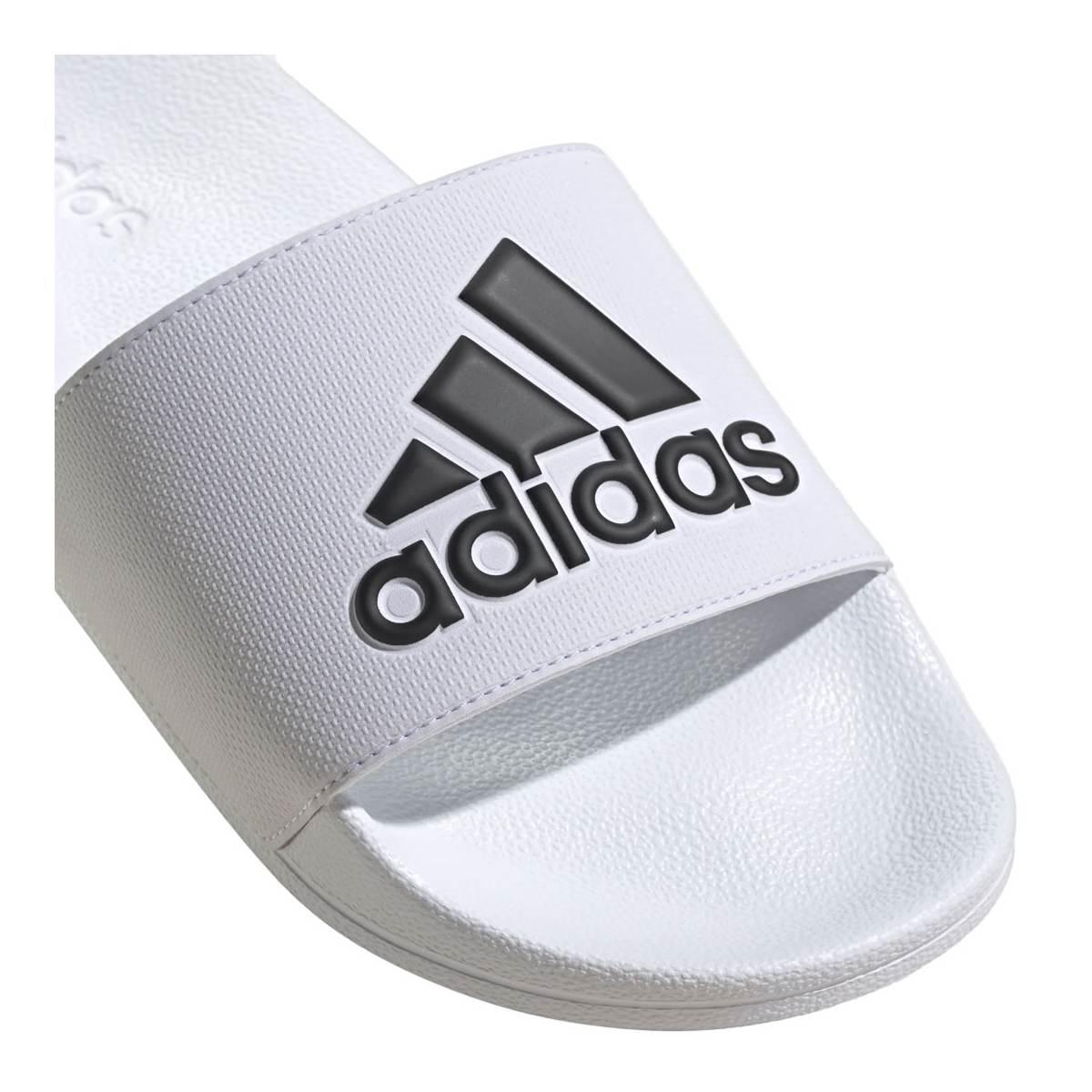 CIABATTE UOMO ADILETTE SHOWER- White/Black