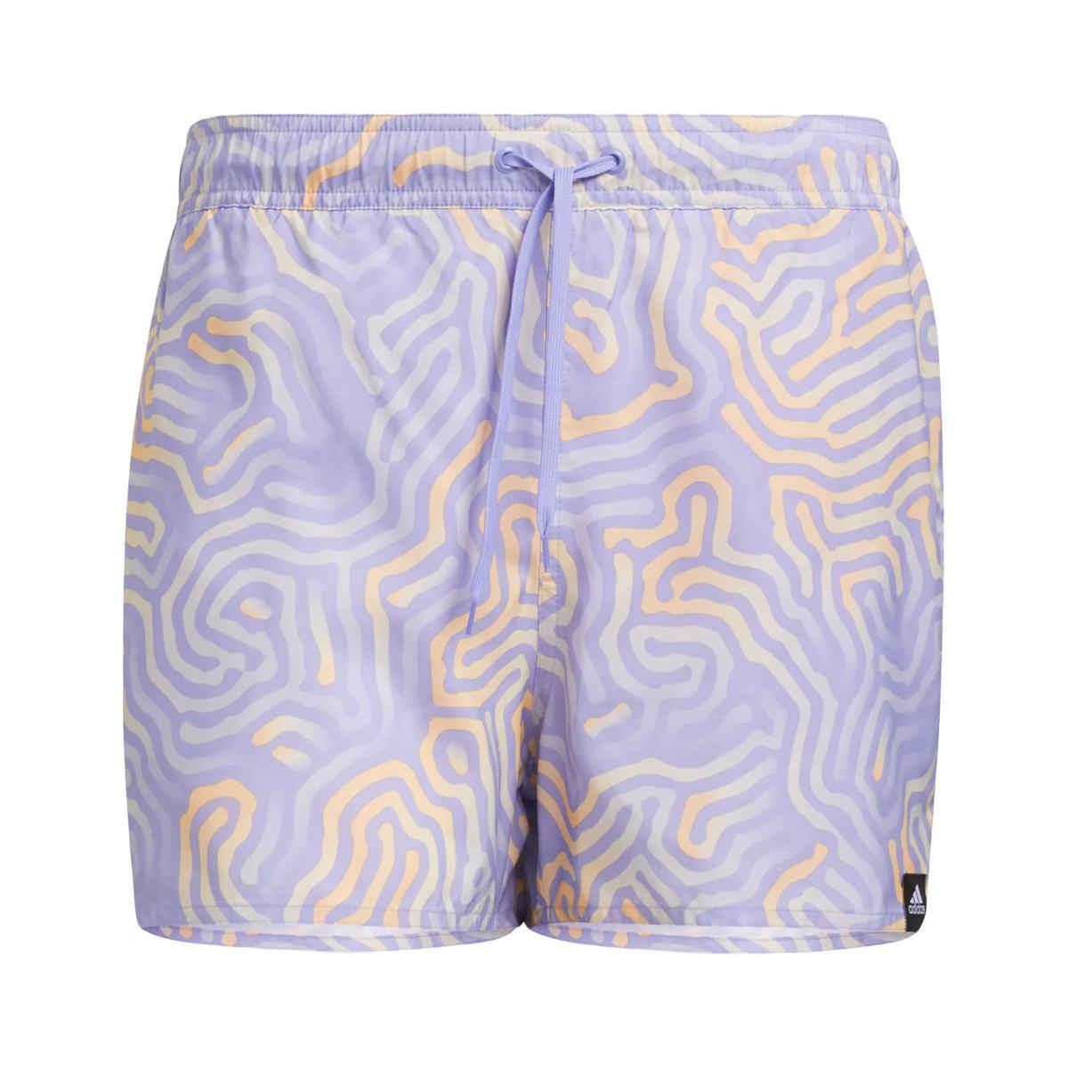 COSTUME UOMO SWIM SHORTS CLX- Light Purple/Beam Orange