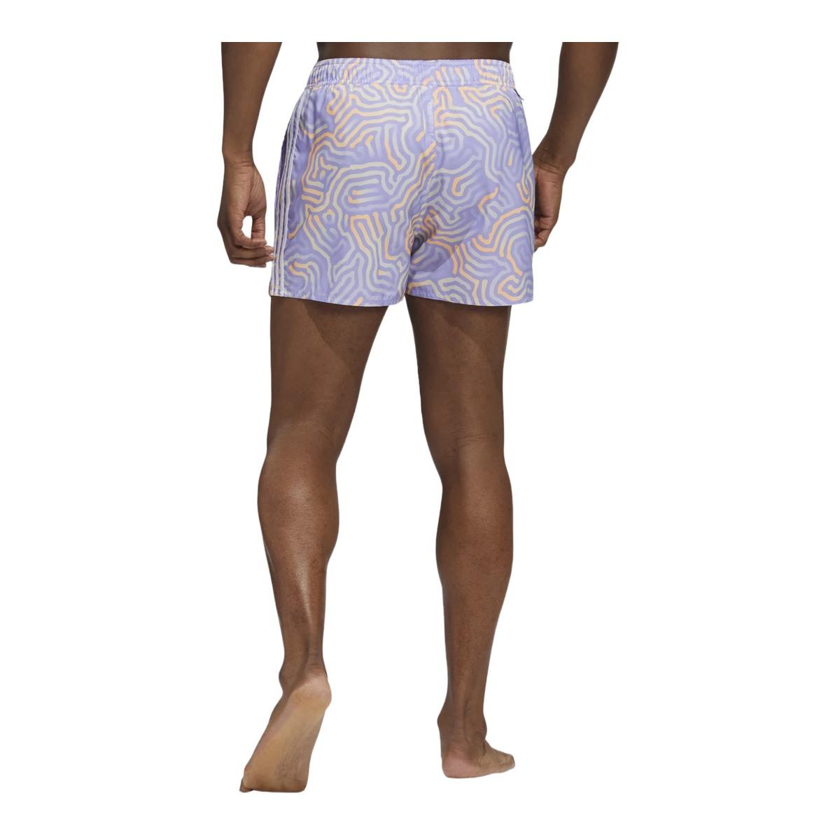 COSTUME UOMO SWIM SHORTS CLX- Light Purple/Beam Orange