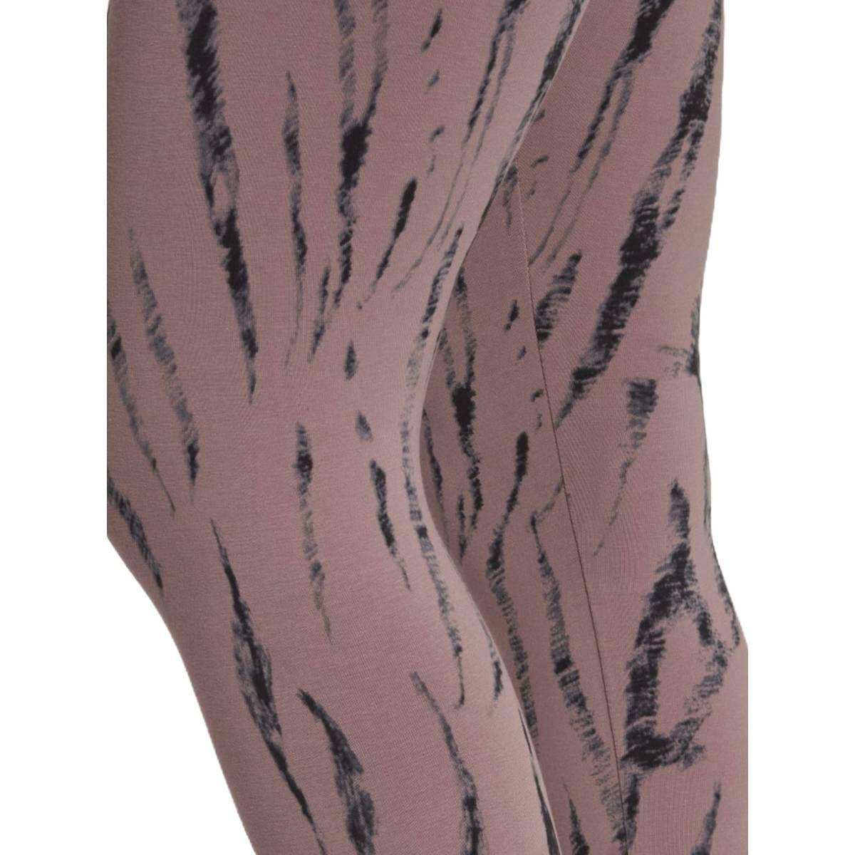 LEGGINS DONNA FUTURE ICONS ANIMALIER - Viola