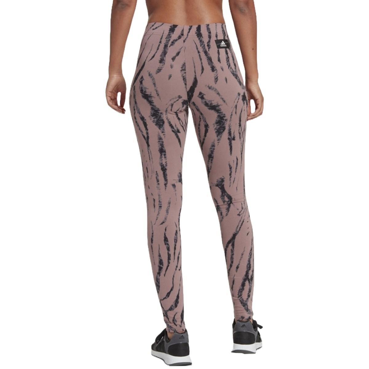 LEGGINS DONNA FUTURE ICONS ANIMALIER - Viola