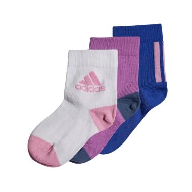 Calzini Bambino (3 PAIA)  - Colore RoyalBlue/SemiPulseLilac/White