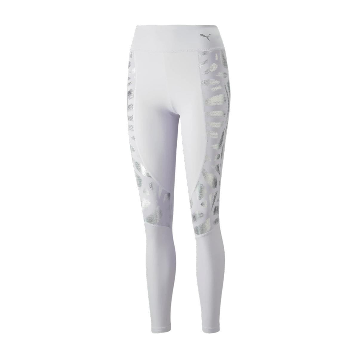 LEGGINS DONNA TRAINING 7/8 FAVOURITE PRINTED HIGH WAIST - Spring Lavender