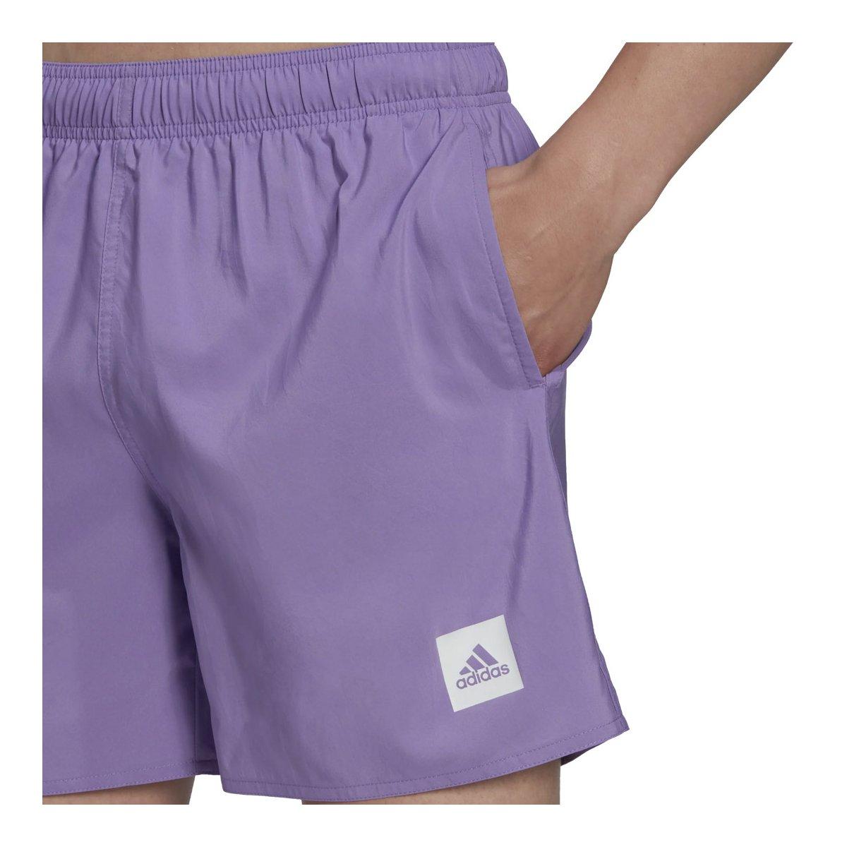 Costume Nuoto Uomo Adidas Solid - Colore Violet