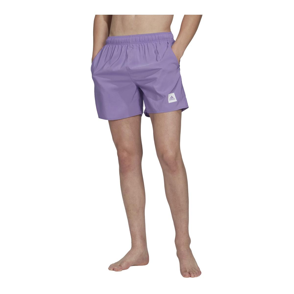 Costume Nuoto Uomo Adidas Solid - Colore Violet