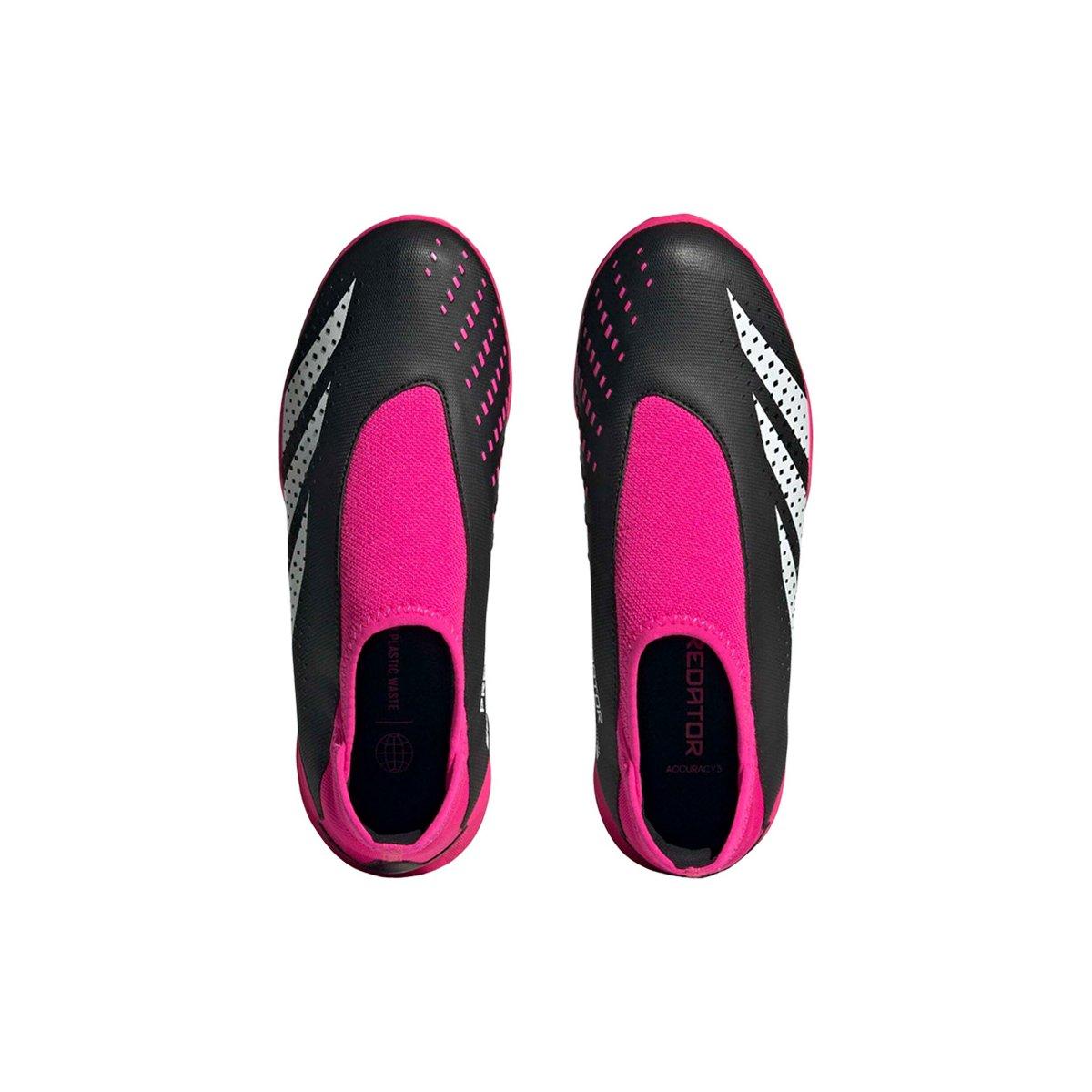 SCARPE CALCETTO BAMBINO PREDATOR ACCURACY 3 - Core Black/Cloud White/Team Shock Pink 2