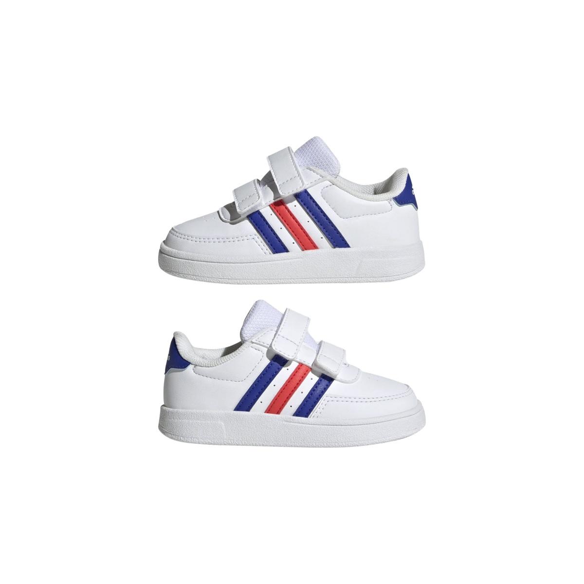 Scarpe sneakers neonato breaknet lifestyle court two-strap hook-and-loop