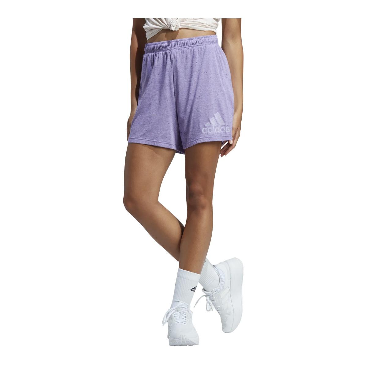 Pantaloncini Donna Adidas Future Icons Winners - Colore Light Purple