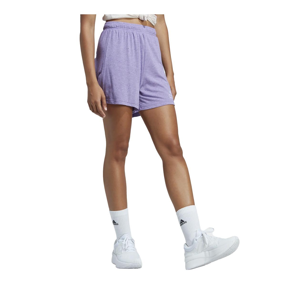 Pantaloncini Donna Adidas Future Icons Winners - Colore Light Purple