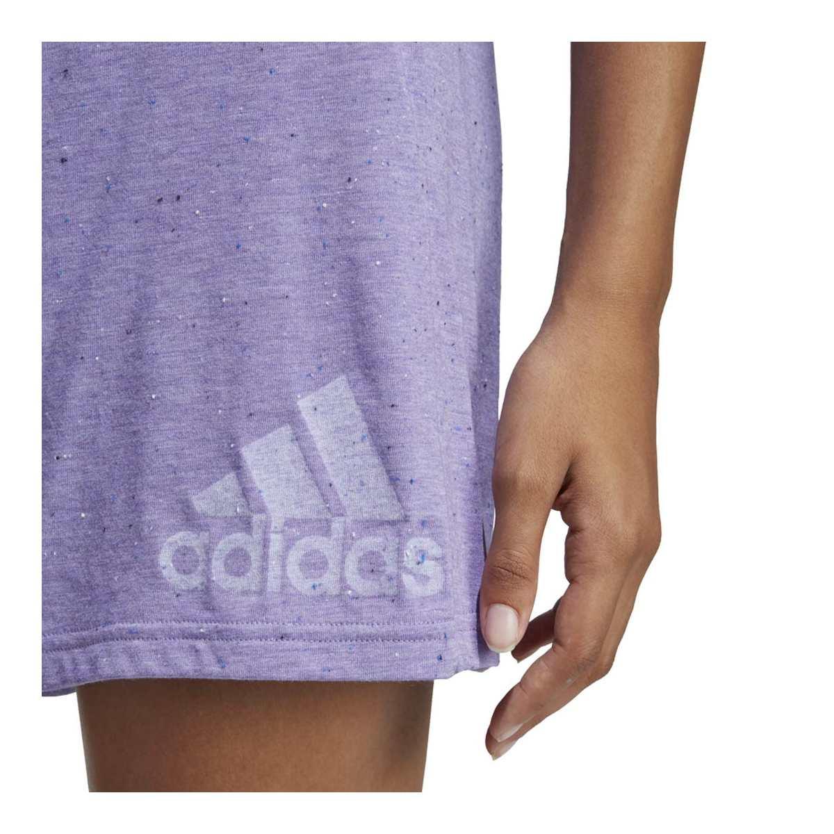 Pantaloncini Donna Adidas Future Icons Winners - Colore Light Purple