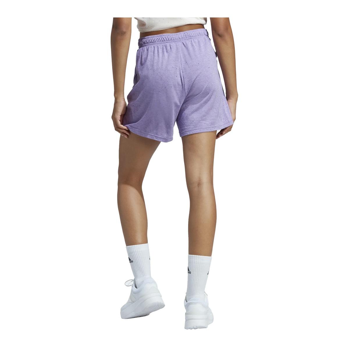 Pantaloncini Donna Adidas Future Icons Winners - Colore Light Purple