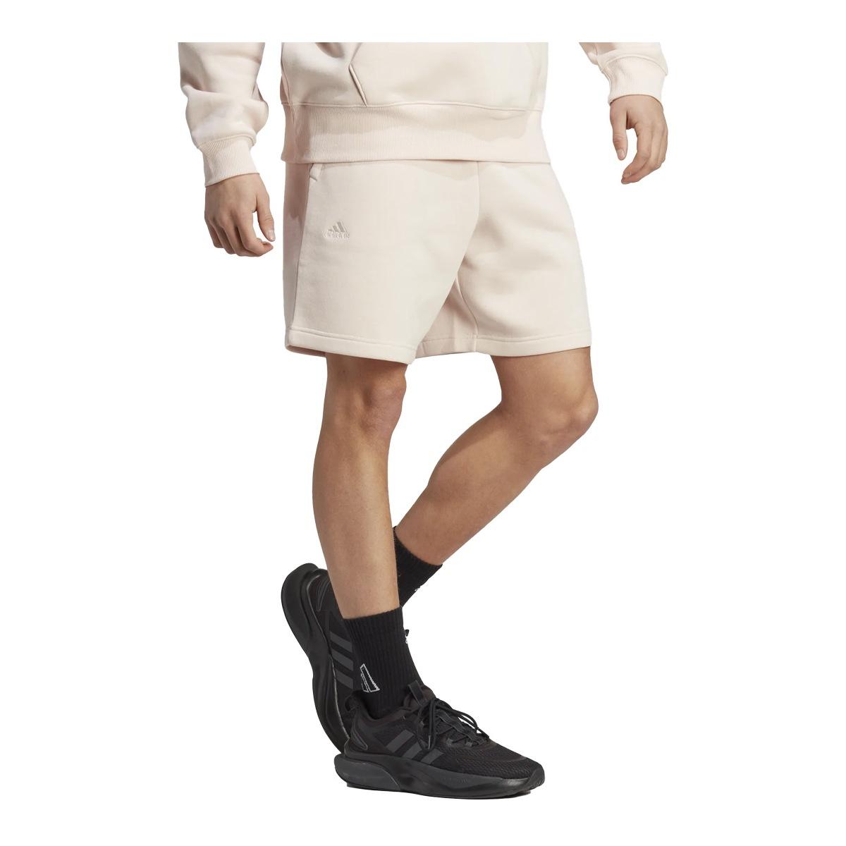 Pantaloncino Uomo Adidas All SZN Fleece - Colore Dirty White