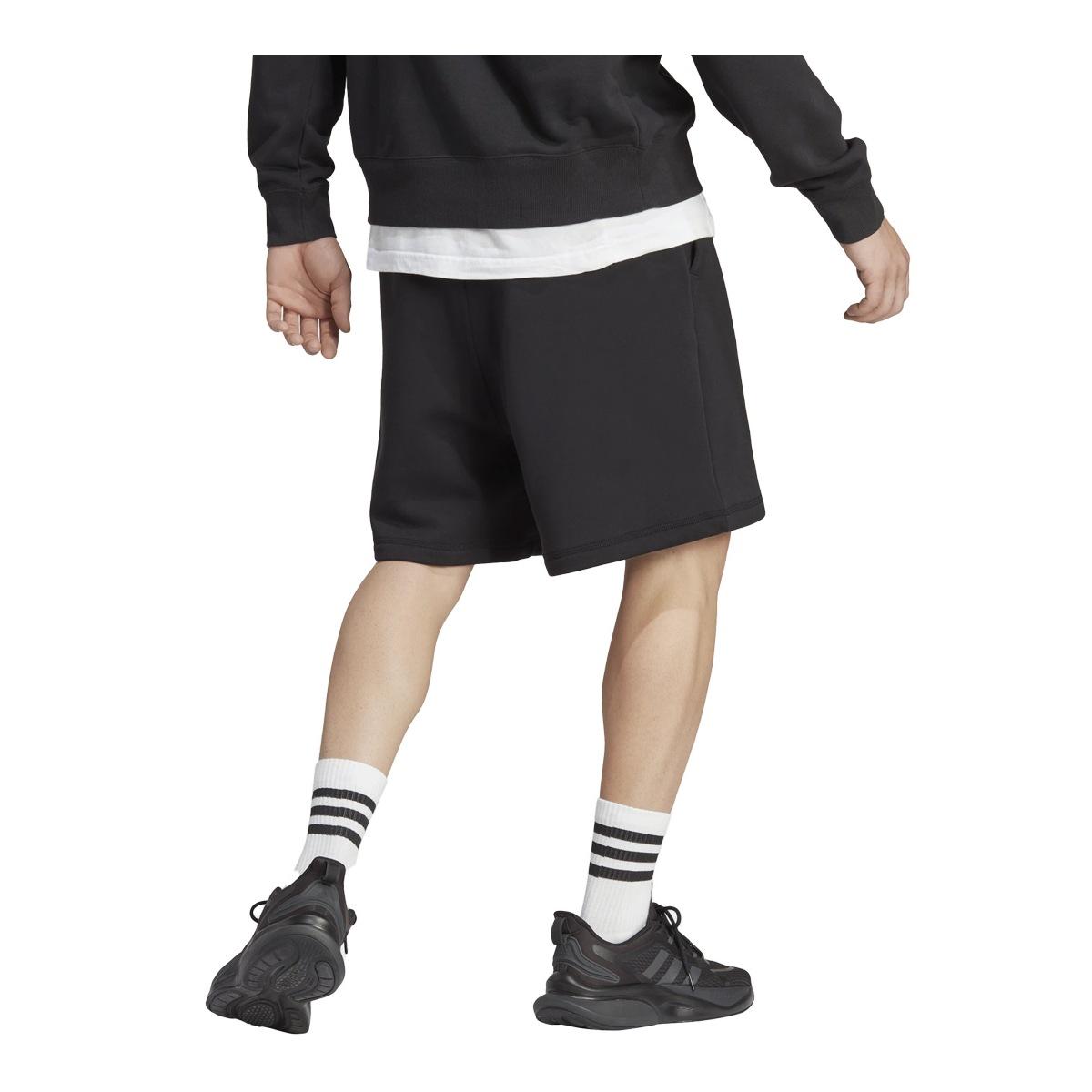 Pantaloncini Uomo AdidasLuonge Fleece - Colore Black