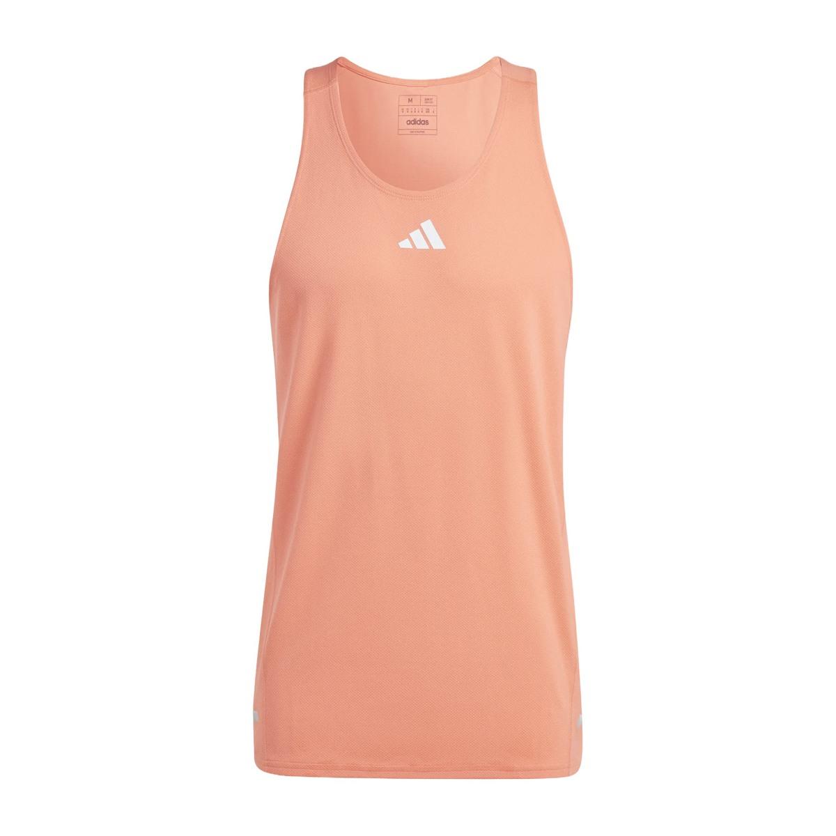 Canotta Running Uomo Adidas X-City Cooler - Colore Coral Fusion