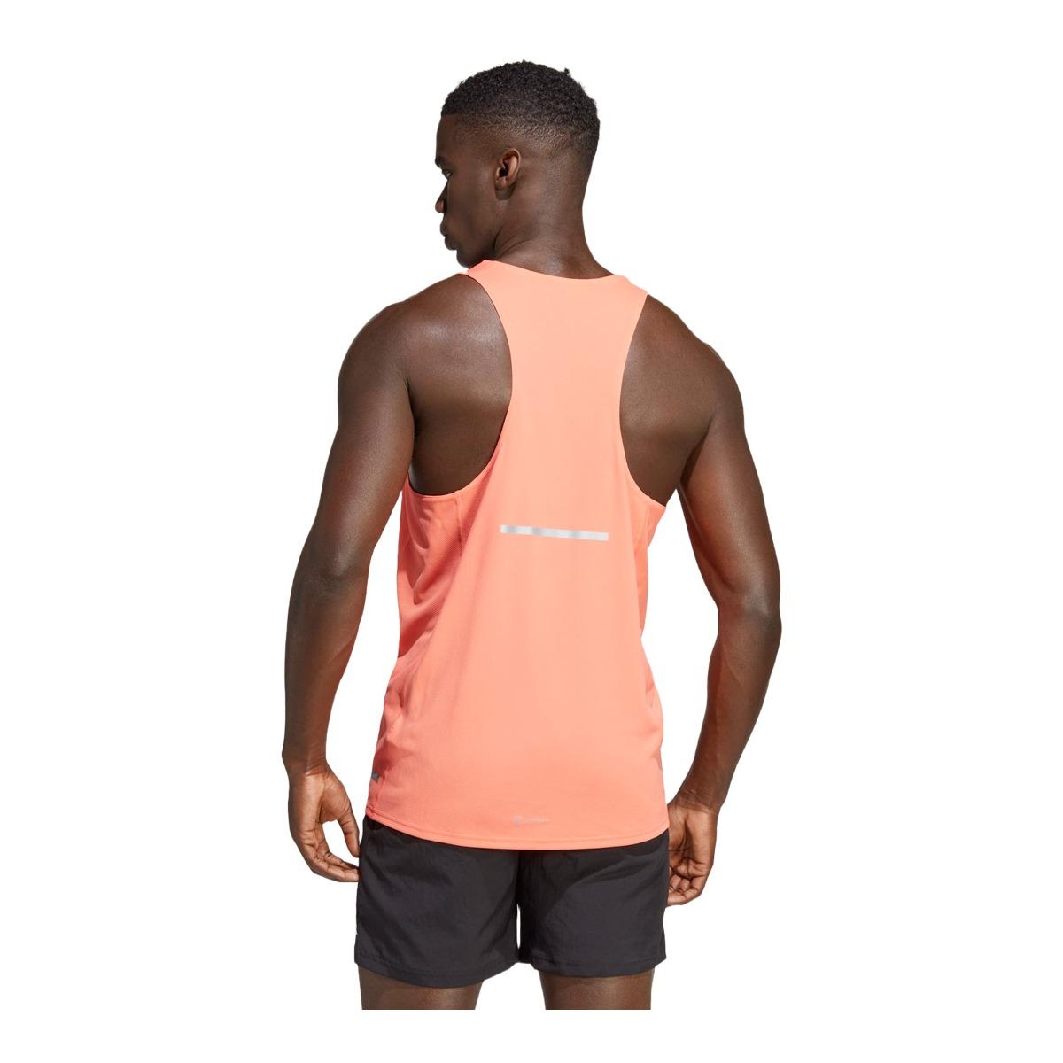 Canotta Running Uomo Adidas X-City Cooler - Colore Coral Fusion