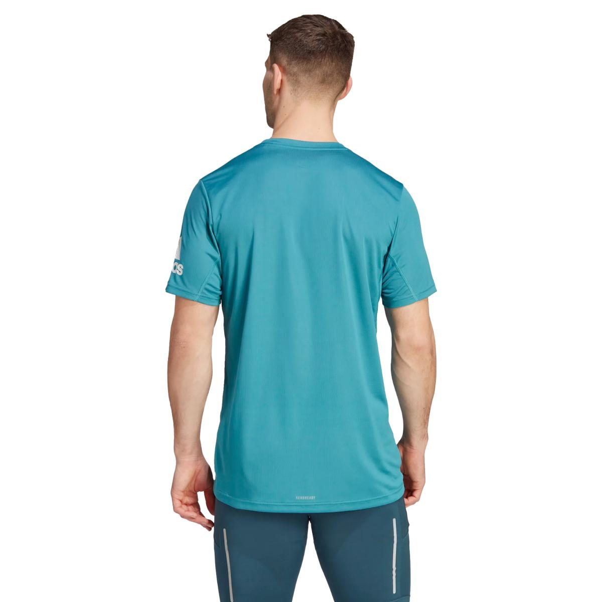 T-shirt running uomo adidas run it