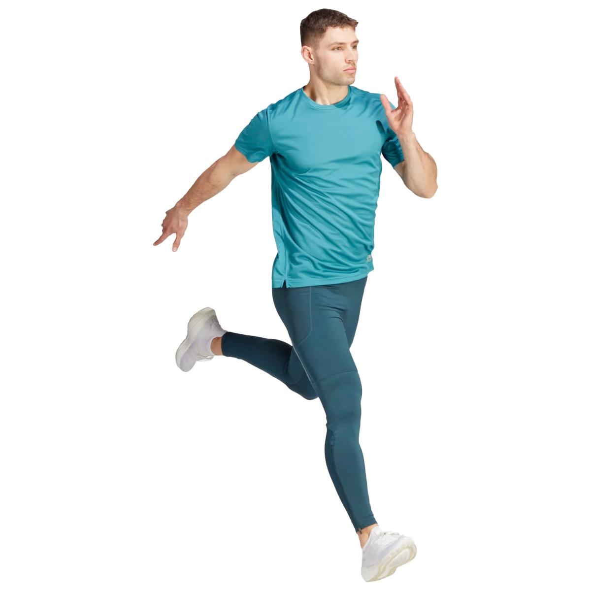 T-shirt running uomo adidas run it