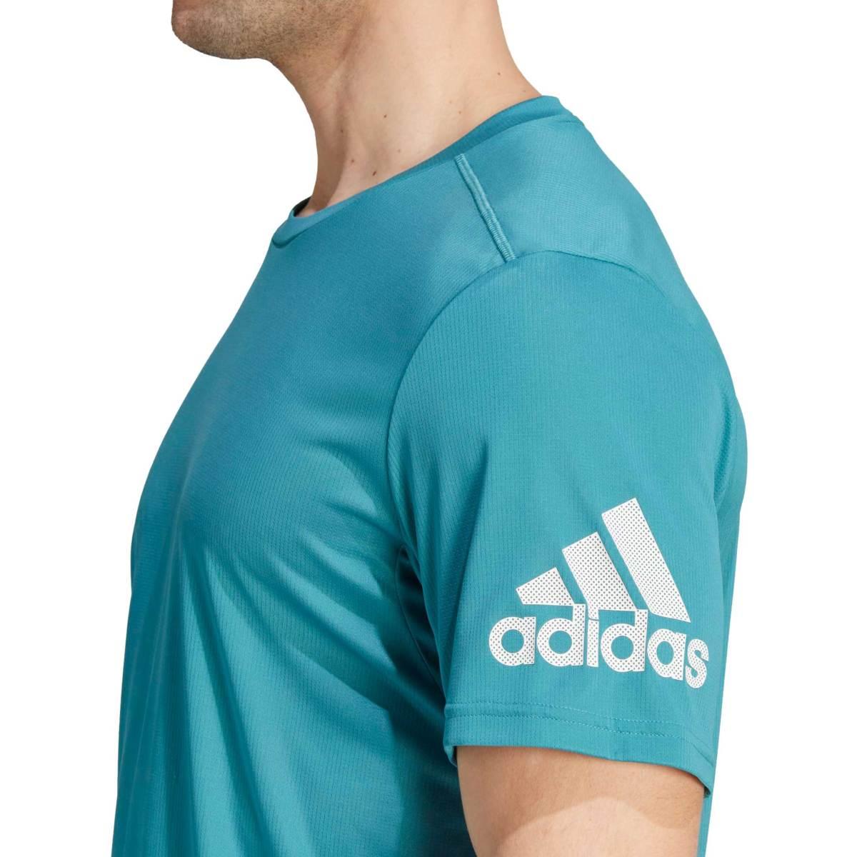 T-shirt running uomo adidas run it