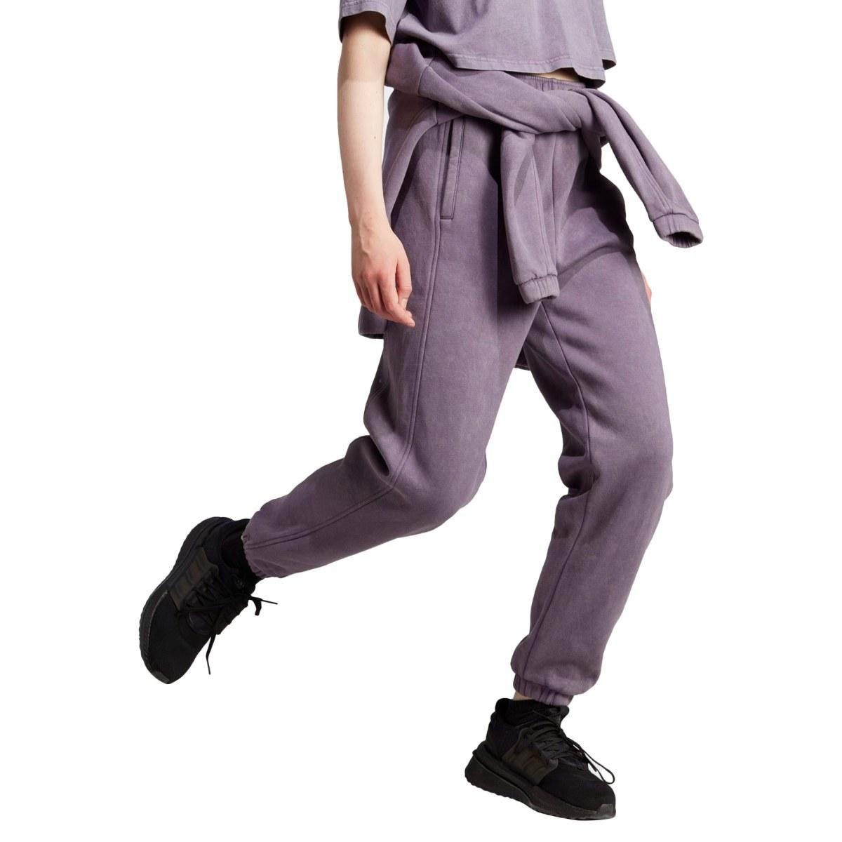 Pantaloni donna adidas all szn fleece washed