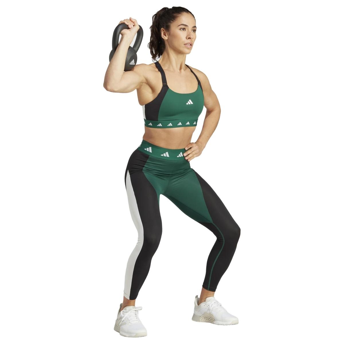 Leggings fitness donna 7/8 techfit colorblock