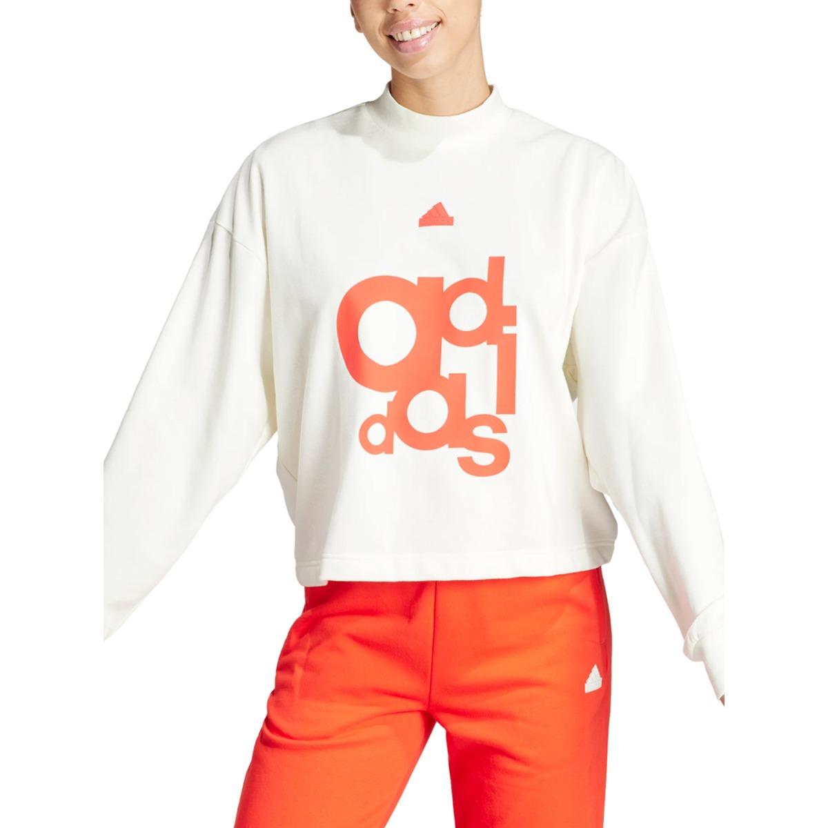 Adidas Bluv Crew Felpa Donna French Terry