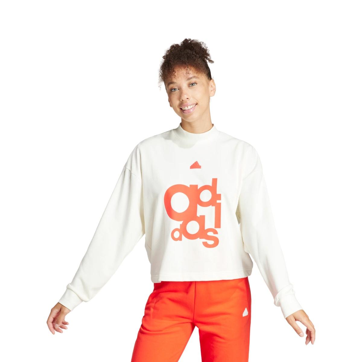 Adidas Bluv Crew Felpa Donna French Terry