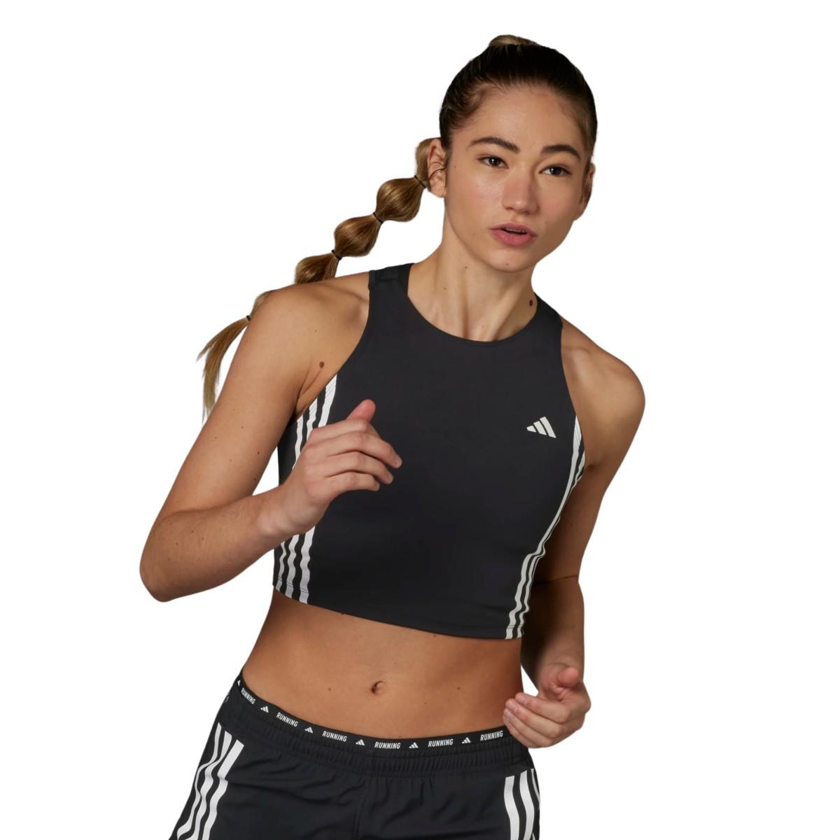 Adidas Own the Run 3-Stripes Tank Top Donna
