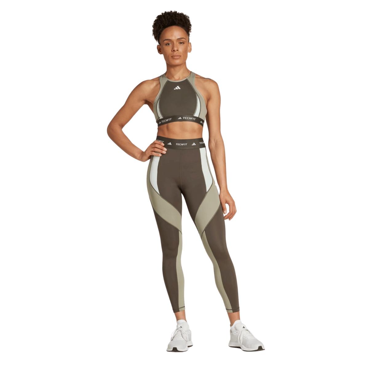 Adidas Leggings Donna Techfit  Colorblock