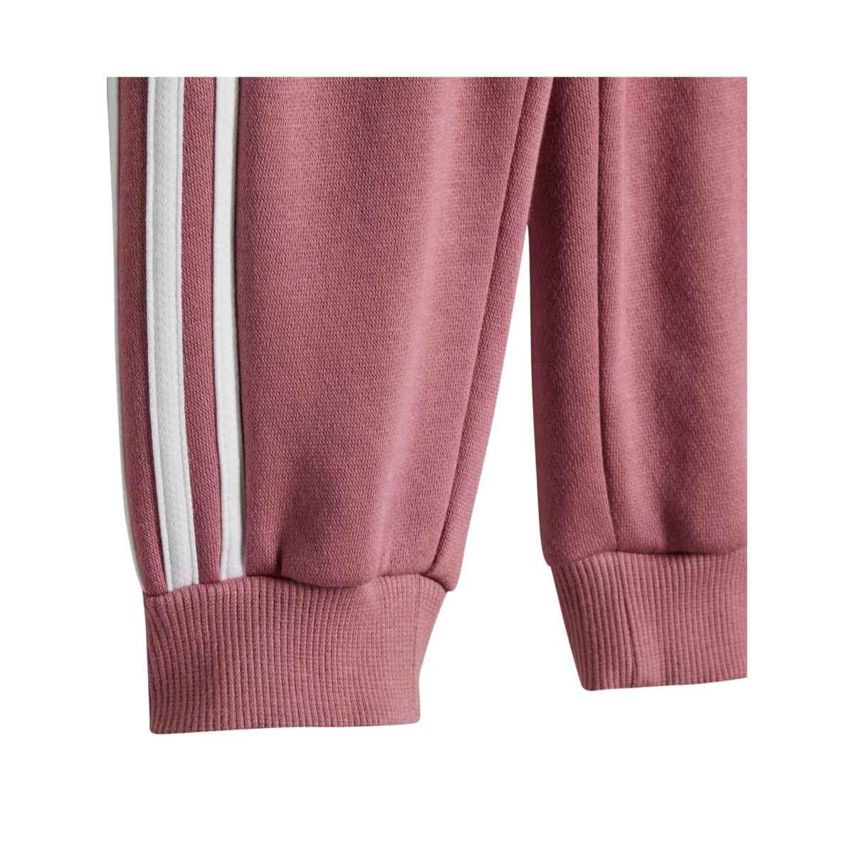 Adidas Essentials Full-Zip Hooded Jogger Set Neonato Fleece