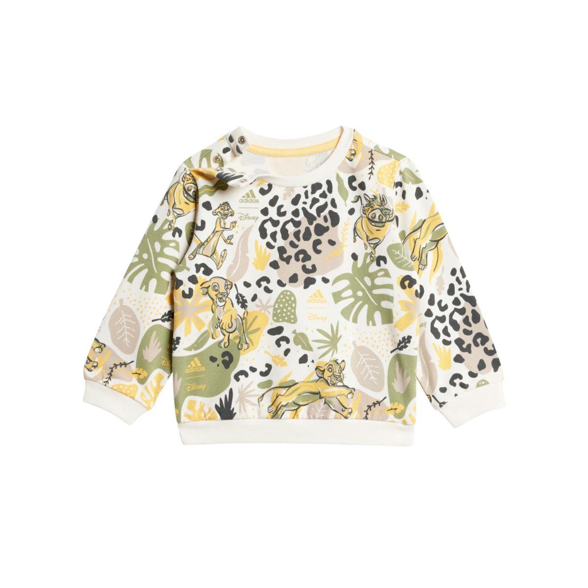 Adidas Disney Lion King Joggers and Sweatshirt Tuta Bambino French Terry