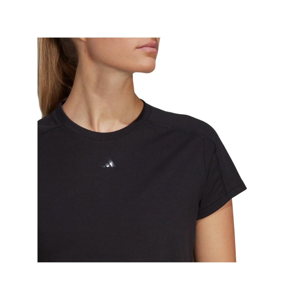 Adidas Tr Es 3 Bar T-Shirt Crop Donna