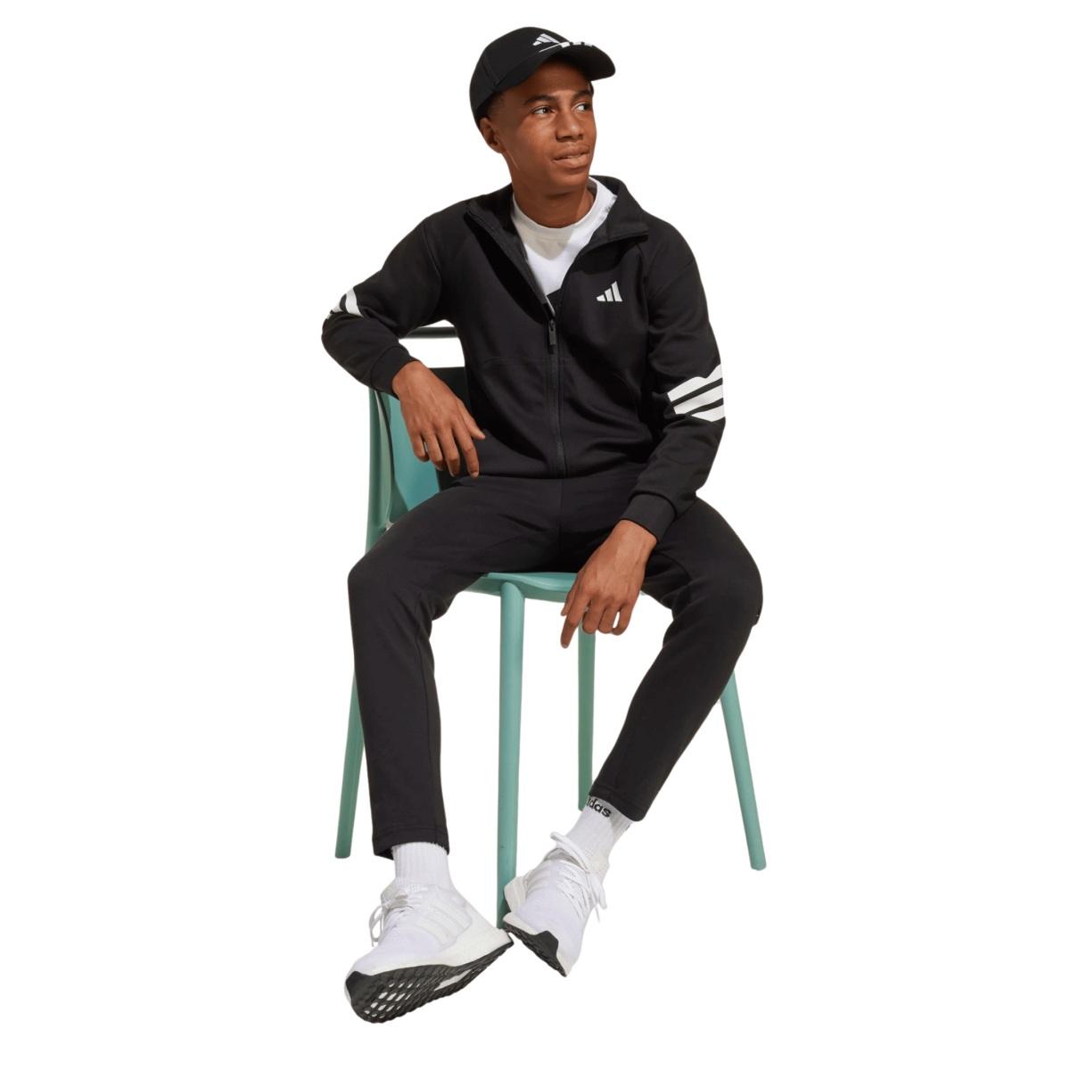 Adidas  Essentials 3-Stripes Tuta Policotton