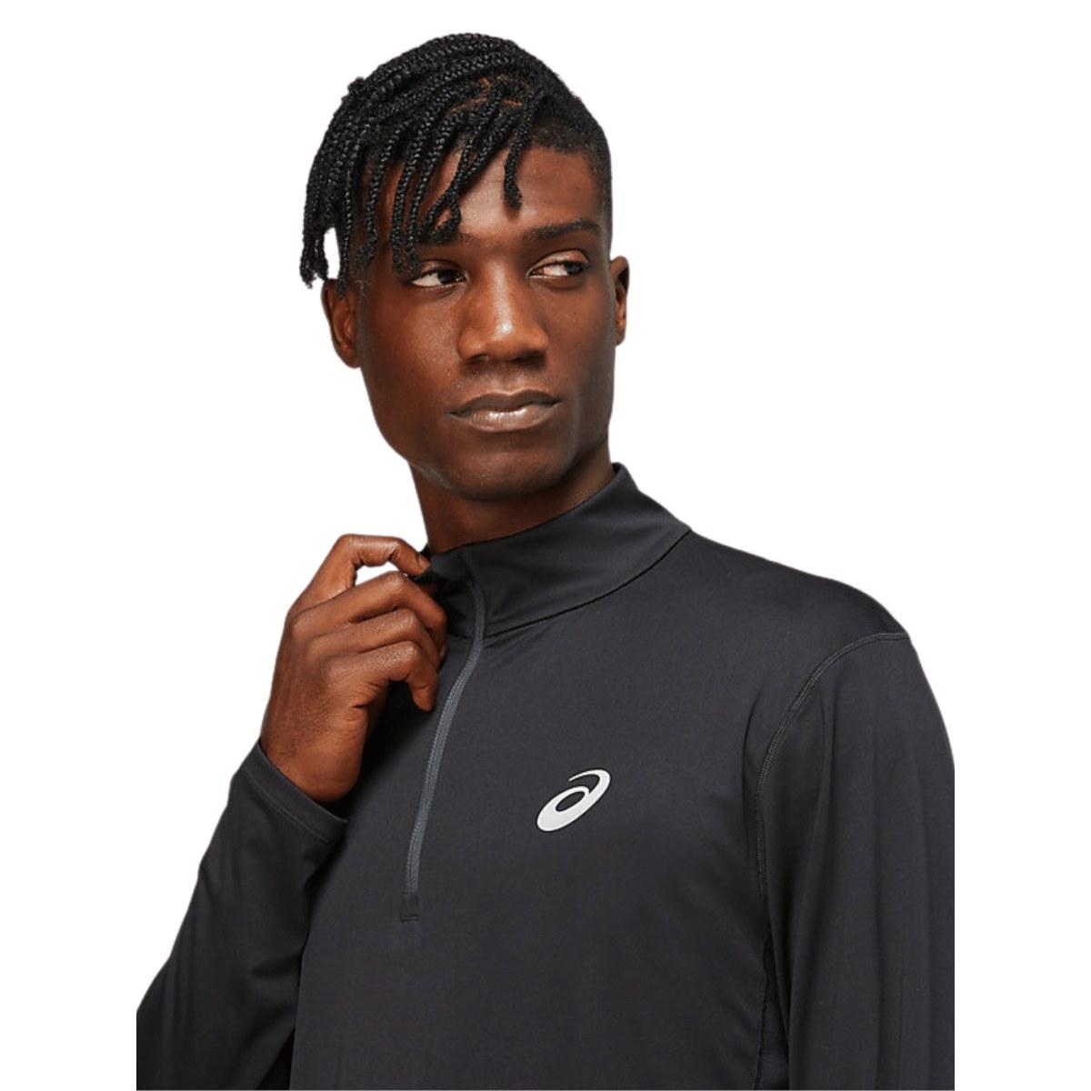 Asics Maglia Running Uomo Core Ls 1/2 Zip Top