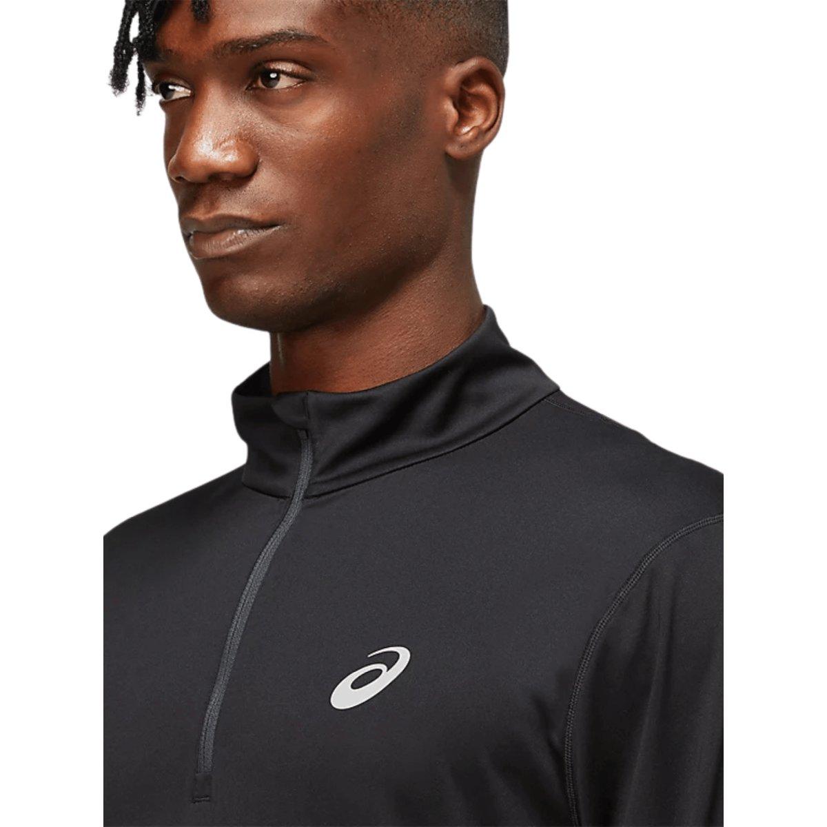 Asics Maglia Running Uomo Core Ls 1/2 Zip Top
