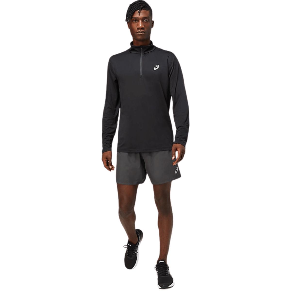 Asics Maglia Running Uomo Core Ls 1/2 Zip Top