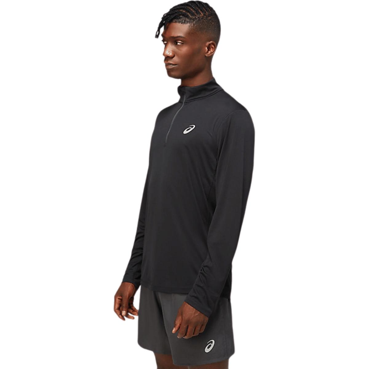 Asics Maglia Running Uomo Core Ls 1/2 Zip Top