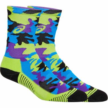 Calze Corte Running Color Camo - Hazard Green