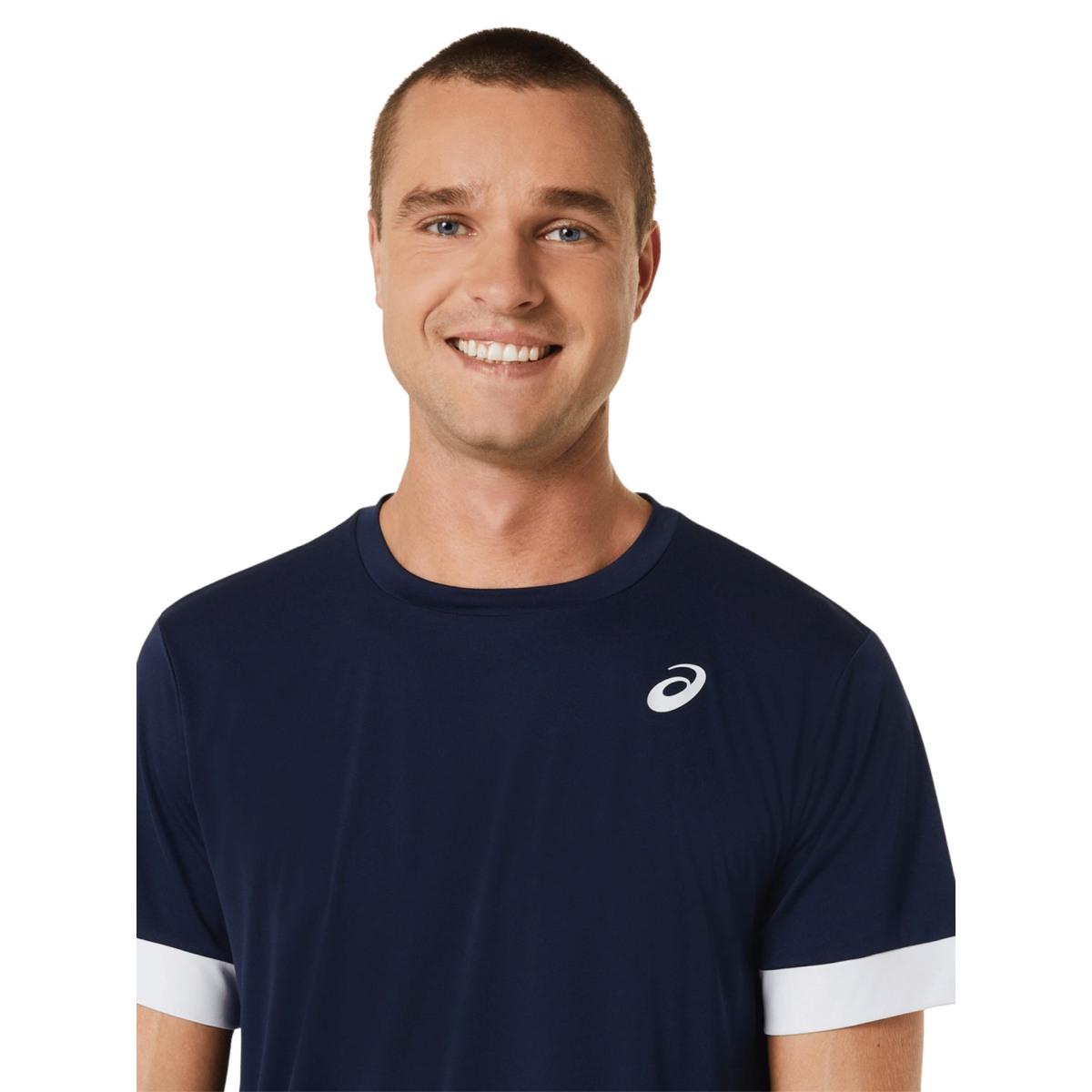 Asics T-shirt Running Uomo Court Ss Top