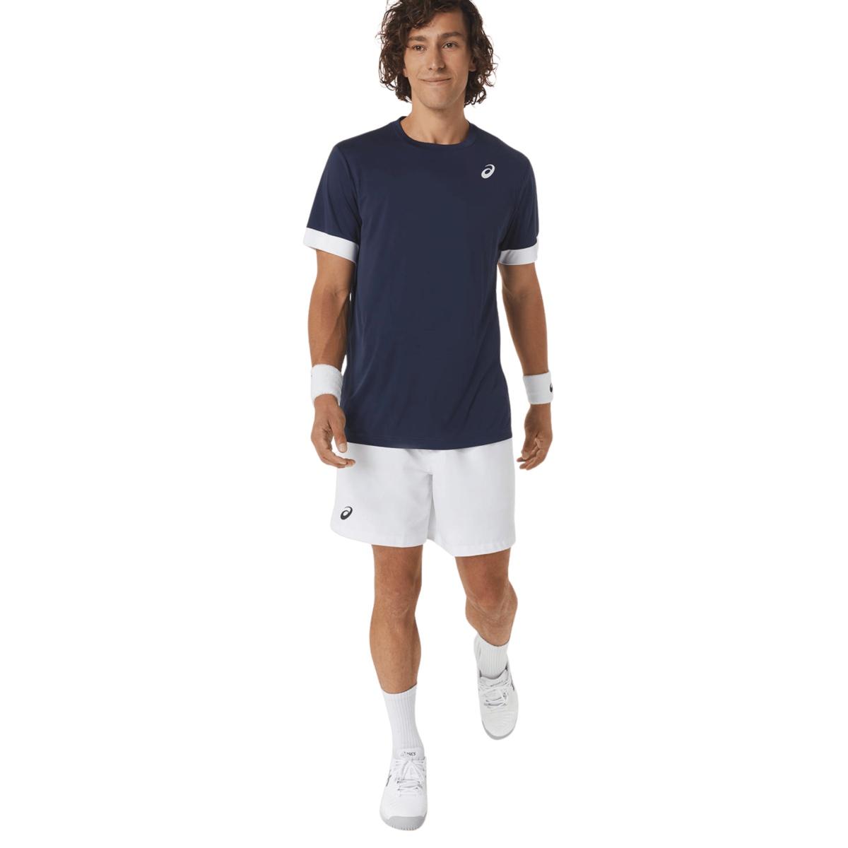 Asics T-shirt Running Uomo Court Ss Top