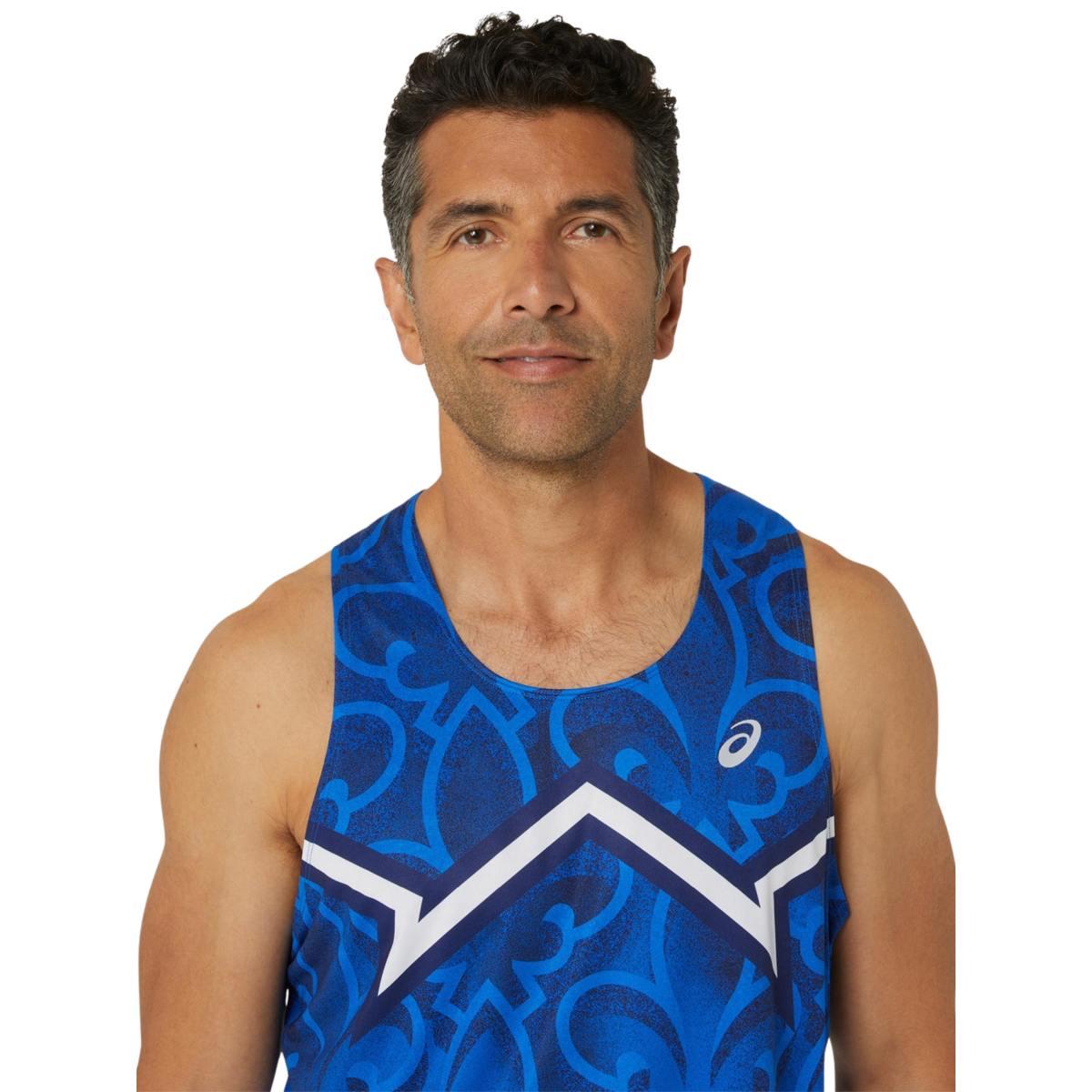 Asics Nations Run Singlet Canotta Running Uomo