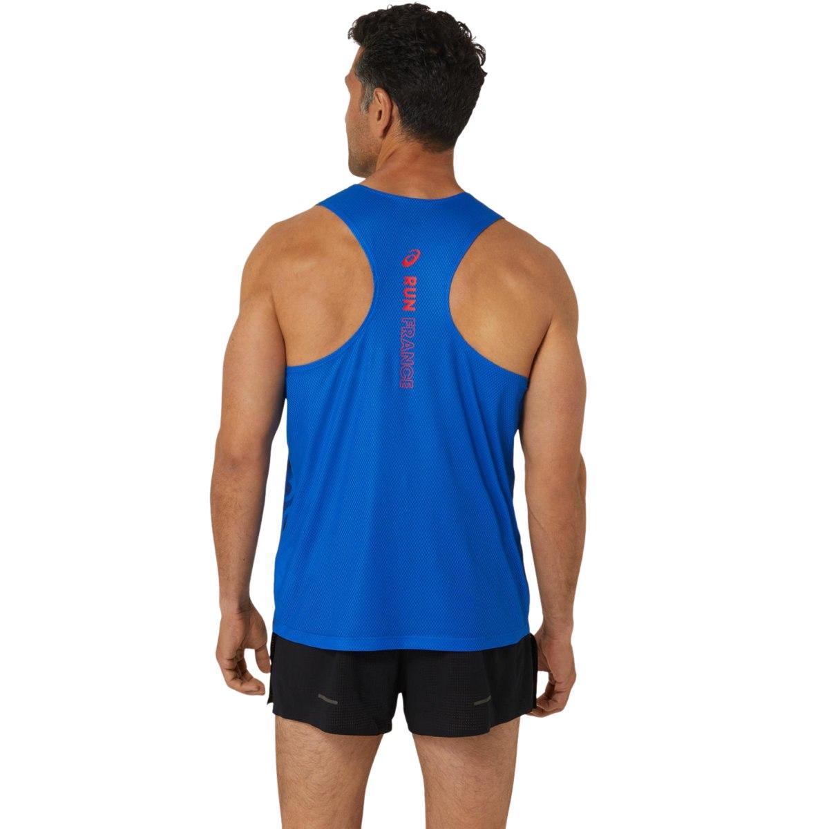 Asics Nations Run Singlet Canotta Running Uomo