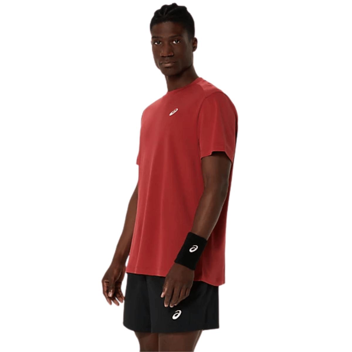Asics COURT SS TOP T-Shirt Tennis Uomo