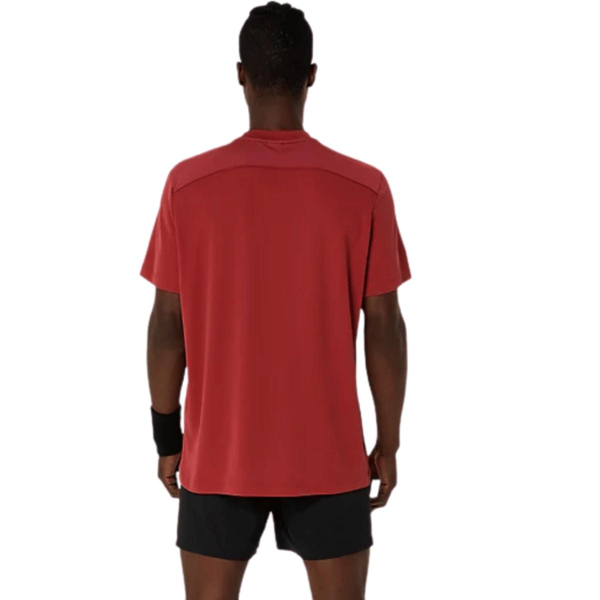 Asics COURT SS TOP T-Shirt Tennis Uomo