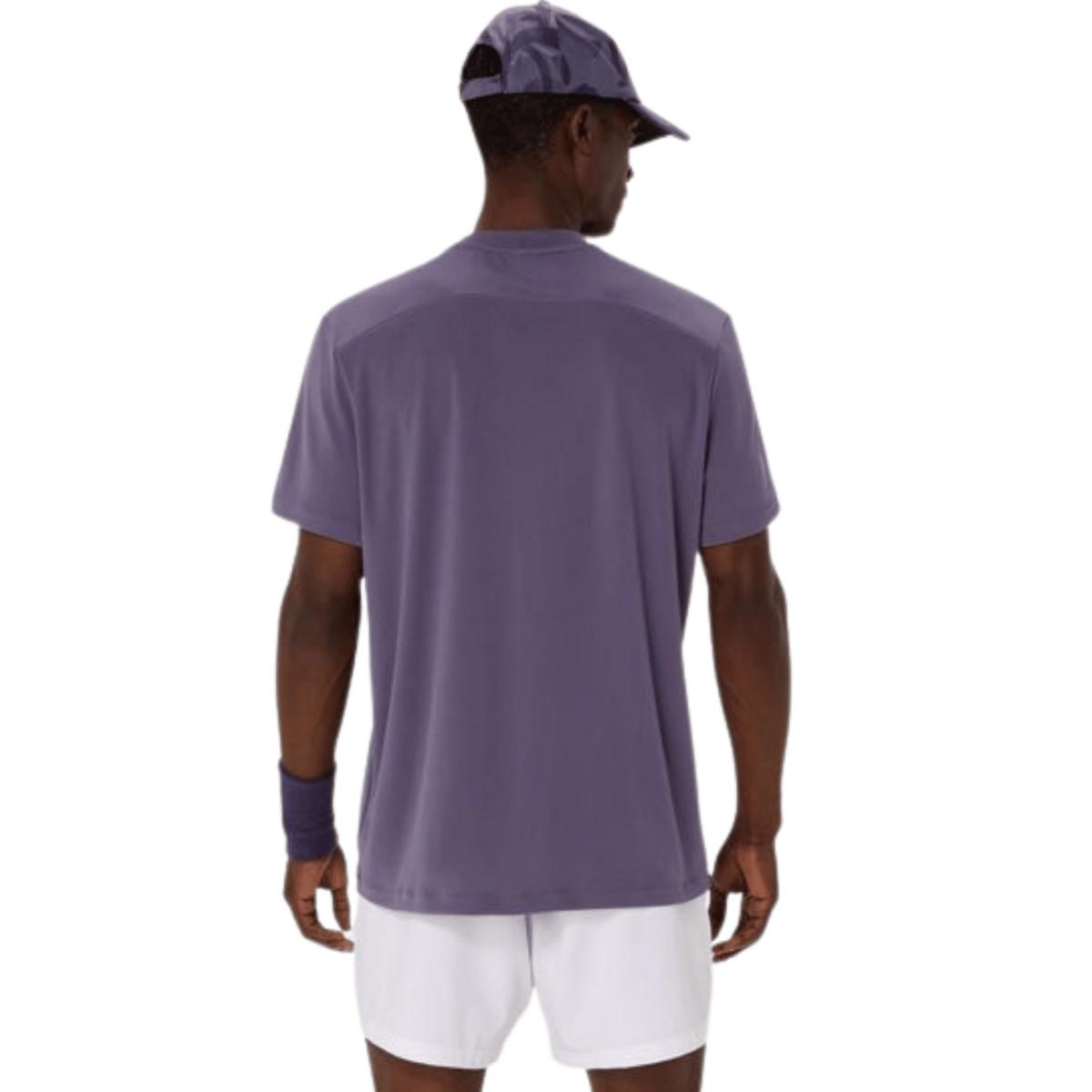 Asics COURT SS TOP T-Shirt Tennis Uomo