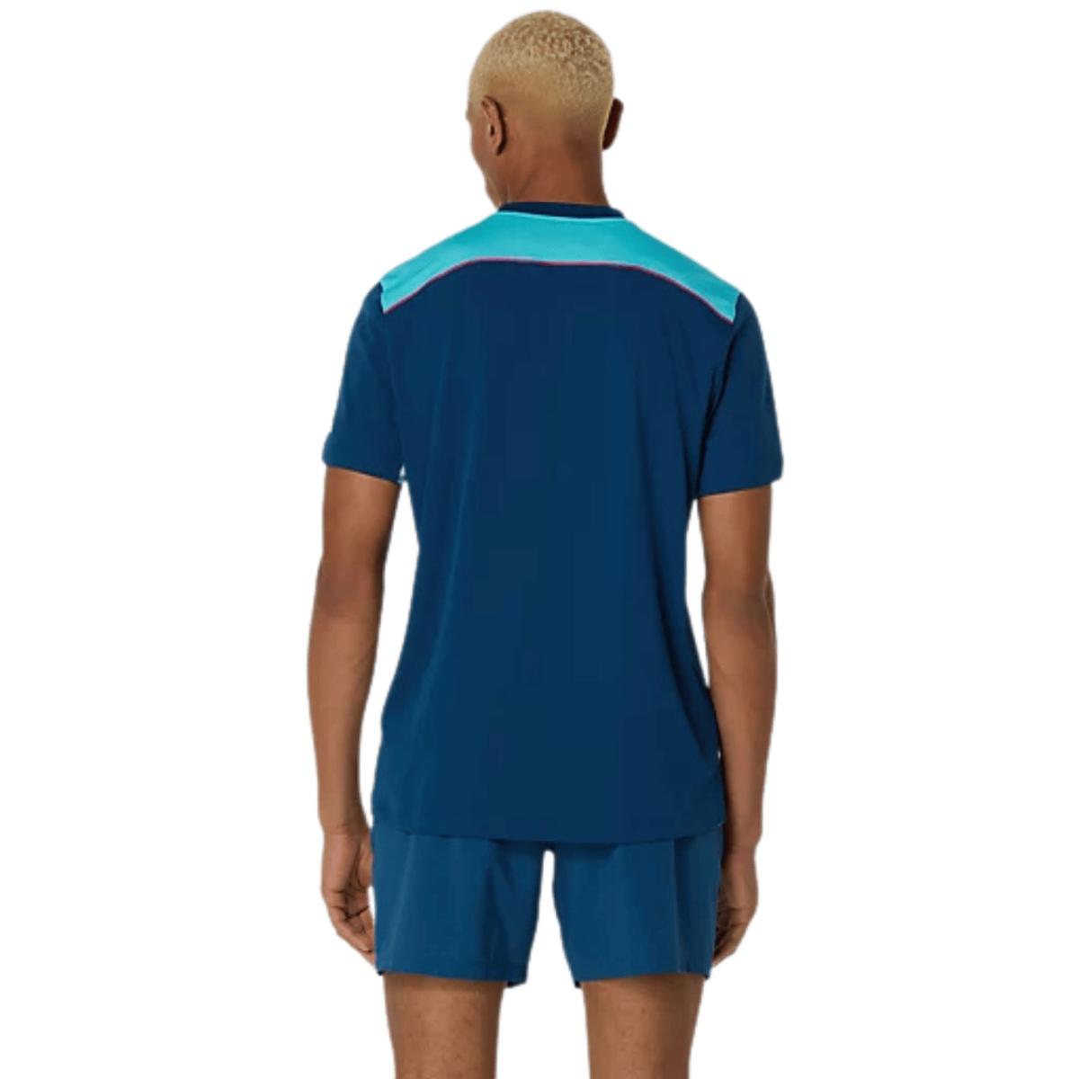 Asics Court Sleeve Top T-Shirt Padel Uomo