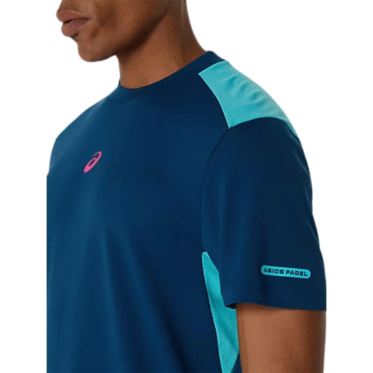Asics Court Sleeve Top T-Shirt Padel Uomo