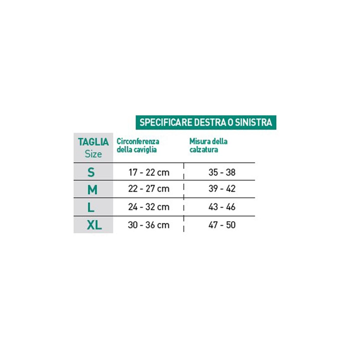 Phyto performance orthosleeve af7 tutore caviglia sx compressione graduata