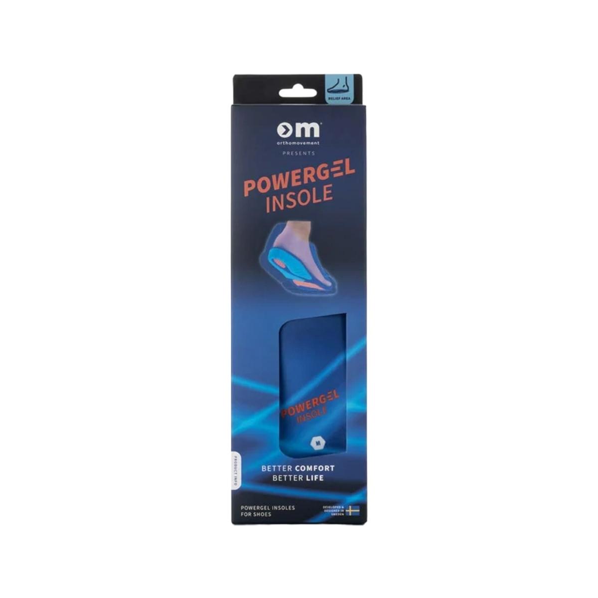 Solette OM Power Insole Gel - Blue/Orange