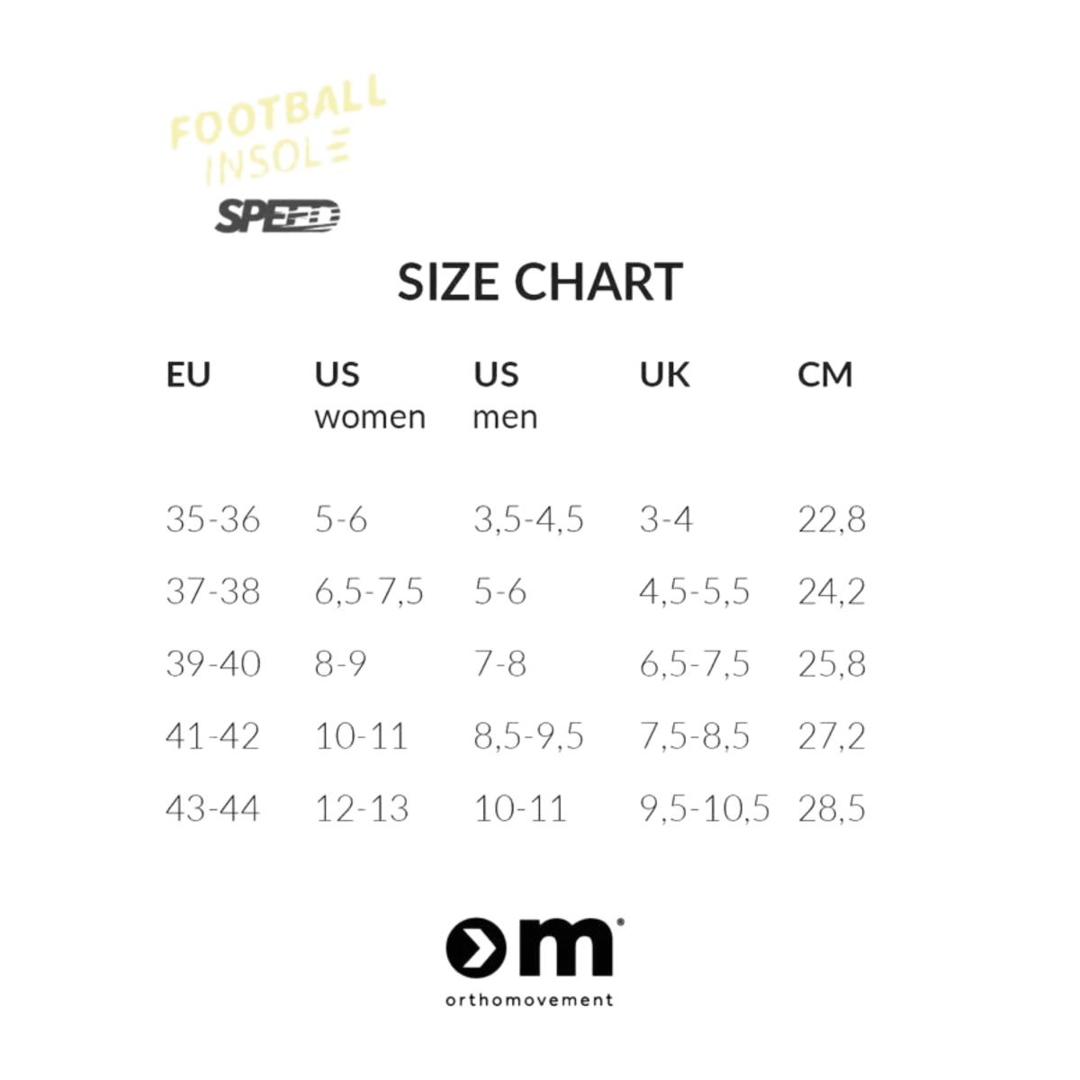 Digi Om Football Insole Speed Soletta